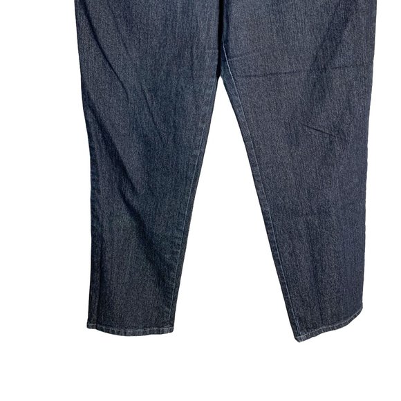 Gloria Vanderbilt Amanda Womens Blue Denim Stretch Straight Leg Ankle Jeans Sz12 - Picture 3 of 7